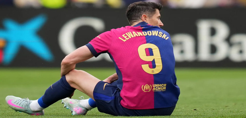 Lewandowski sẽ phải ngồi ngoài 3 tuần khi bị chấn thương